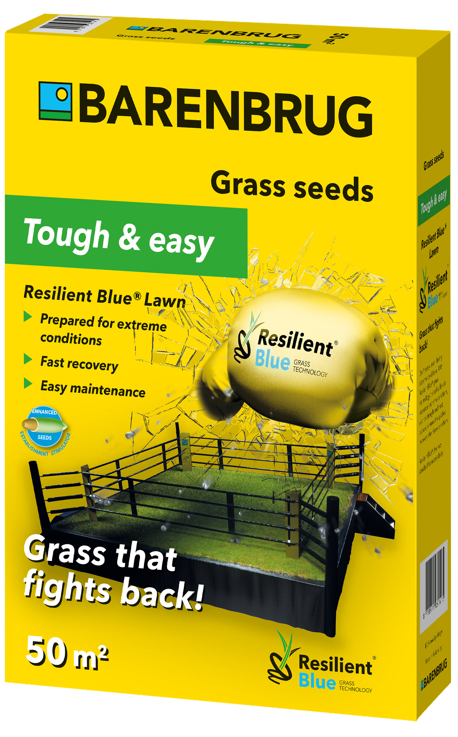 Nasiona traw Barenbrug Resident blue Lawn  1 kg 
