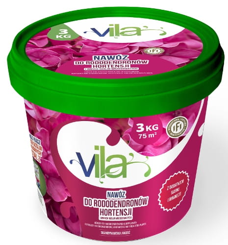 Nawóz granulowany do rododendronów i azalii Vila 3 kg 