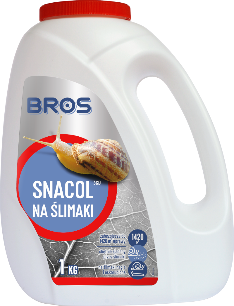 Snacol 3GB 1 kg Bros- środek do zwalczania ślimaków 