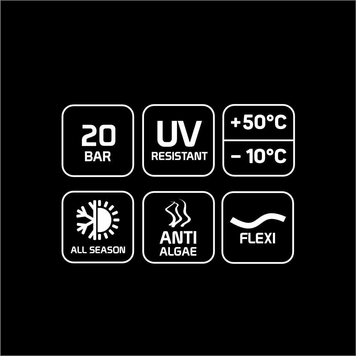 Wąż ogrodowy 1/2 25m Cellfast Quattro 