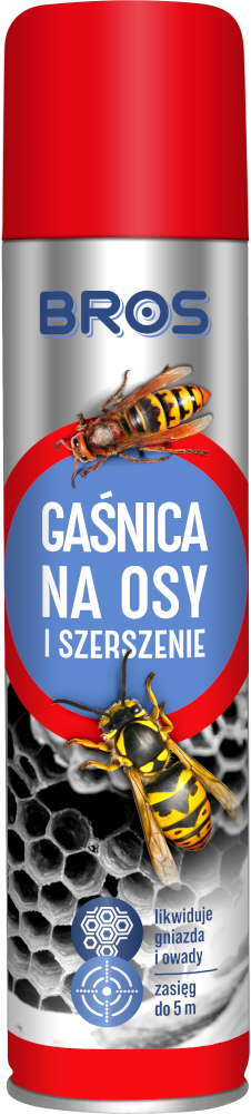 Gaśnica na osy i szerszenie Bros 300ml 