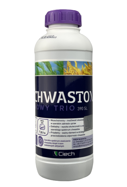 Chwastox Nowy Trio 390 SL 1L - na chwasty w trawniku 