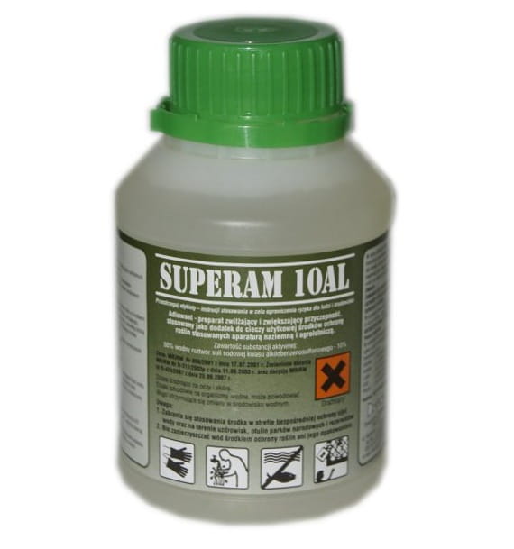 Superam 10AL plus 250ml- adiuwant, mgła, lepiszcze 