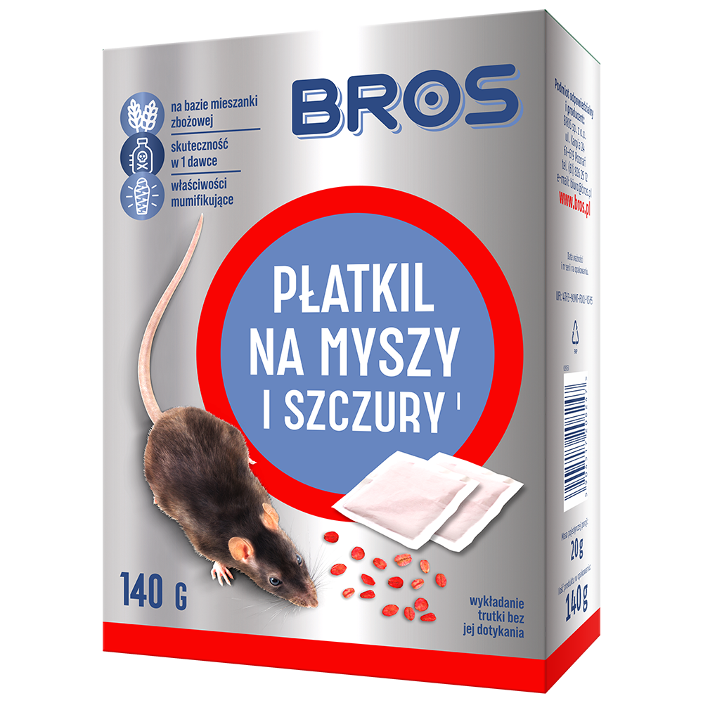 Płatki na myszy i szczury Bros 100g